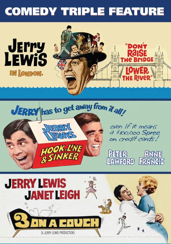 Jerry Lewis Triple Feature [DVD]
