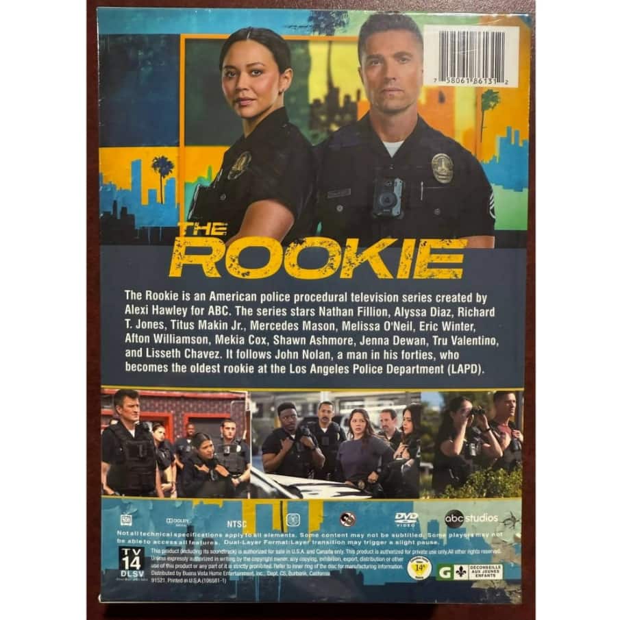 The Rookie Complete Series Seasons 1 7 DVD - Best Buy