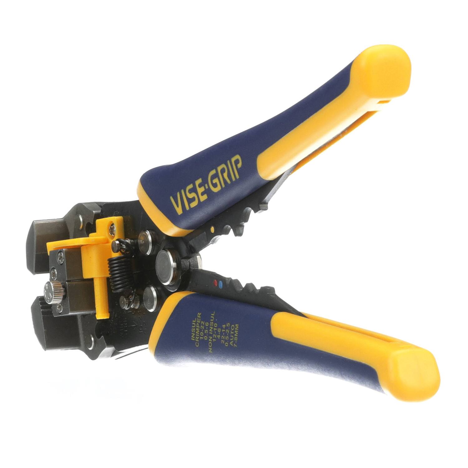 VISE-GRIP 2 INSUL CRIMPER 10-22 0.5-6 O ON INSUL 12-10 - 4-0 22 14 0.5-2.5 AUTO -8MM IV NON