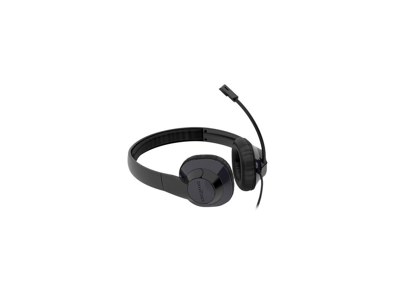 Alt View 2. Creative Labs - CREATIVE HS-720 V2 USB Headphones with Noise Cancelling Mic, Volume Control, and Video Call Connector.