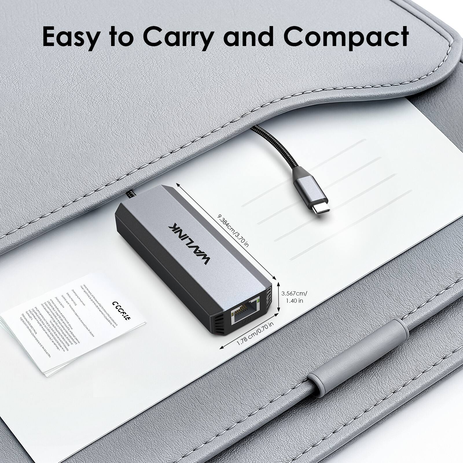 Easy to Carry and Compact

- INSTAGRAMENTO | Oresservey
- CCSCALE
- WAVLINK 384cm/3.70in 3.567cm/1.40in 1.78cm/0.70in