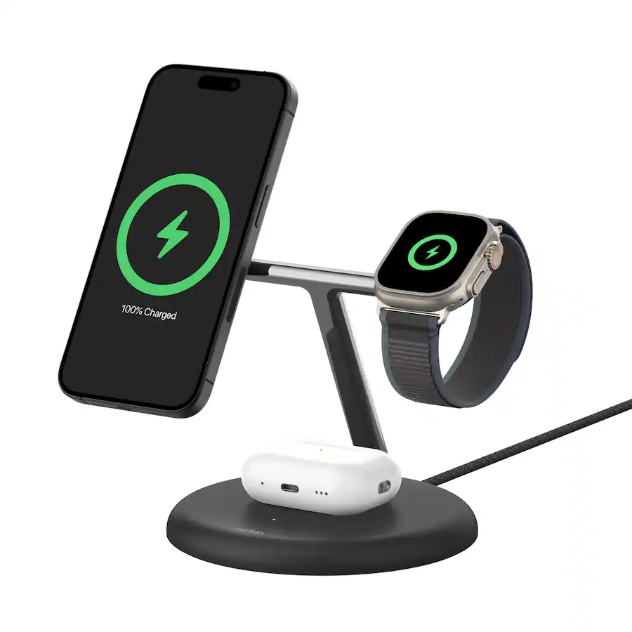 Belkin Belkin BoostCharge Pro 3-in-1 Qi2 — product photo