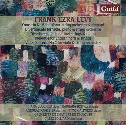 Gubenko / Colliard - Works By Frank Ezra Levy  - COMPACT DISCS