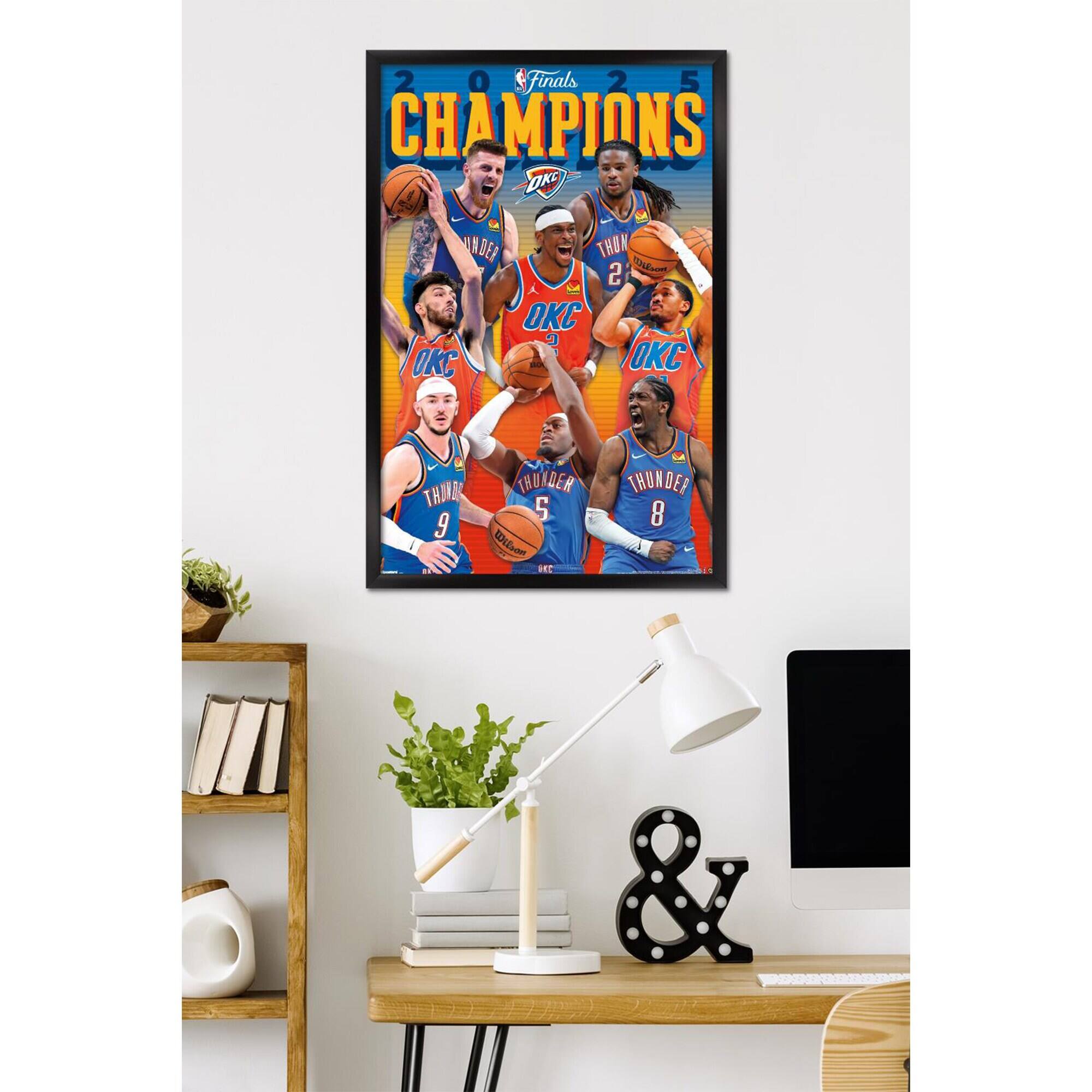 2 Finals 5  
CHAMPIONS  
OKC  
THUNDER  
2  
OKC  
THUNDER  
5  
9  
Wilson  
THUNDER  
8