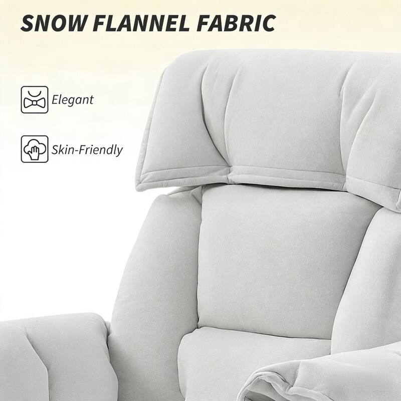 SNOW FLANNEL FABRIC

Elegant  
Skin-Friendly