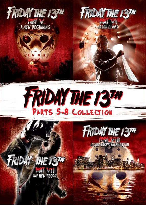  Friday the 13th: Deluxe Edition Four Pack - V-VIII [DVD]