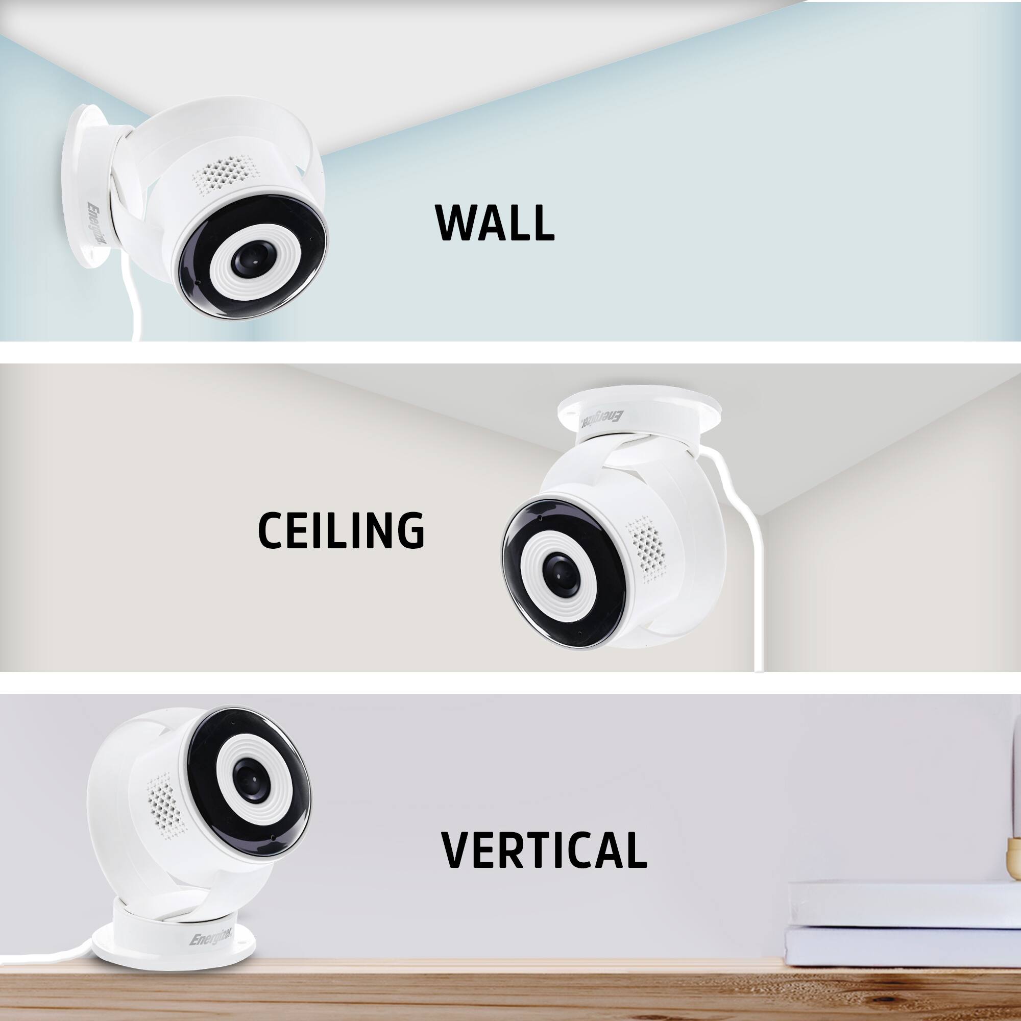 WALL  
CEILING  
VERTICAL