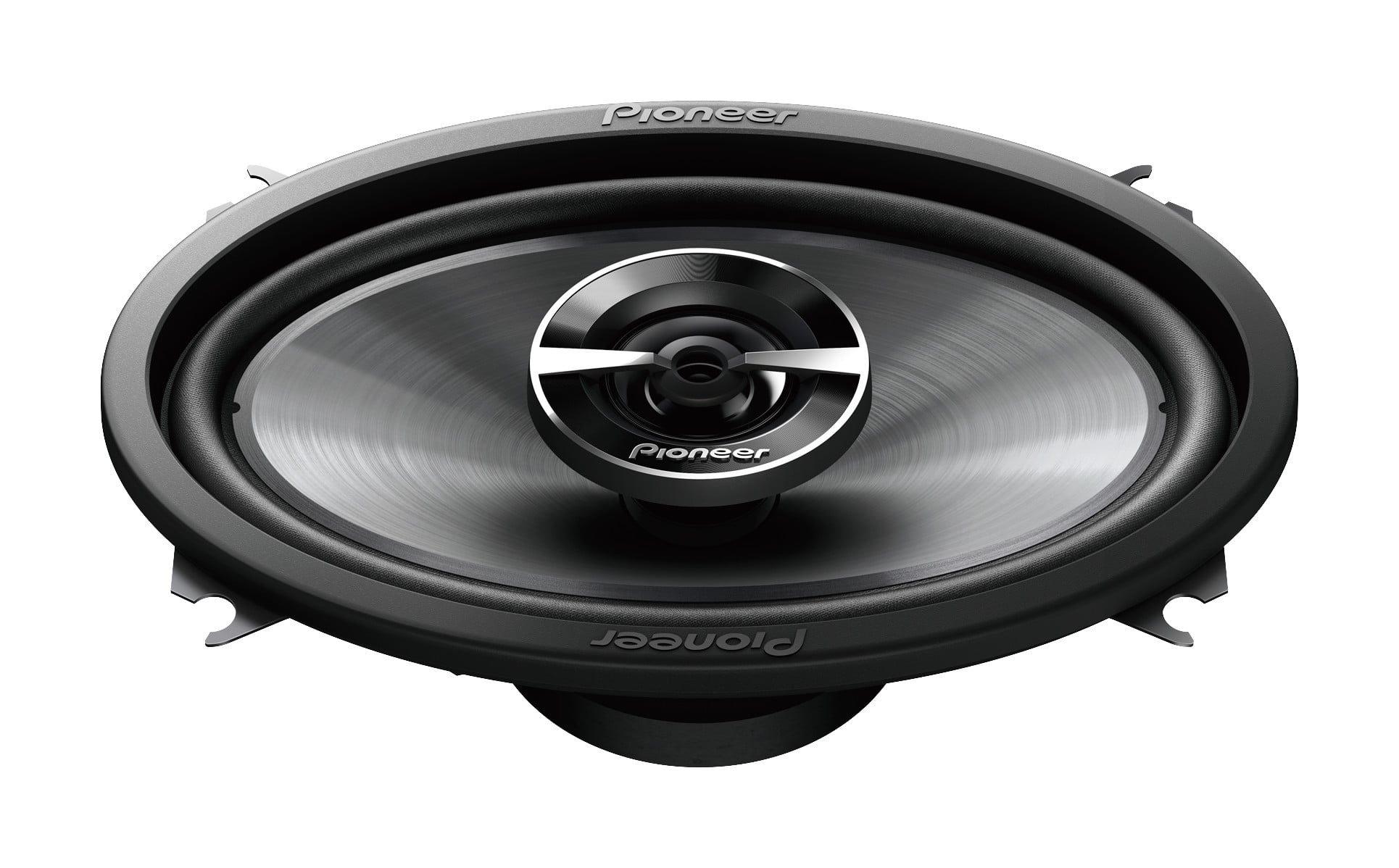 Alt View 11. Pioneer - 4" x 6" 2-way Coaxial Speakers (Pair) - Black.