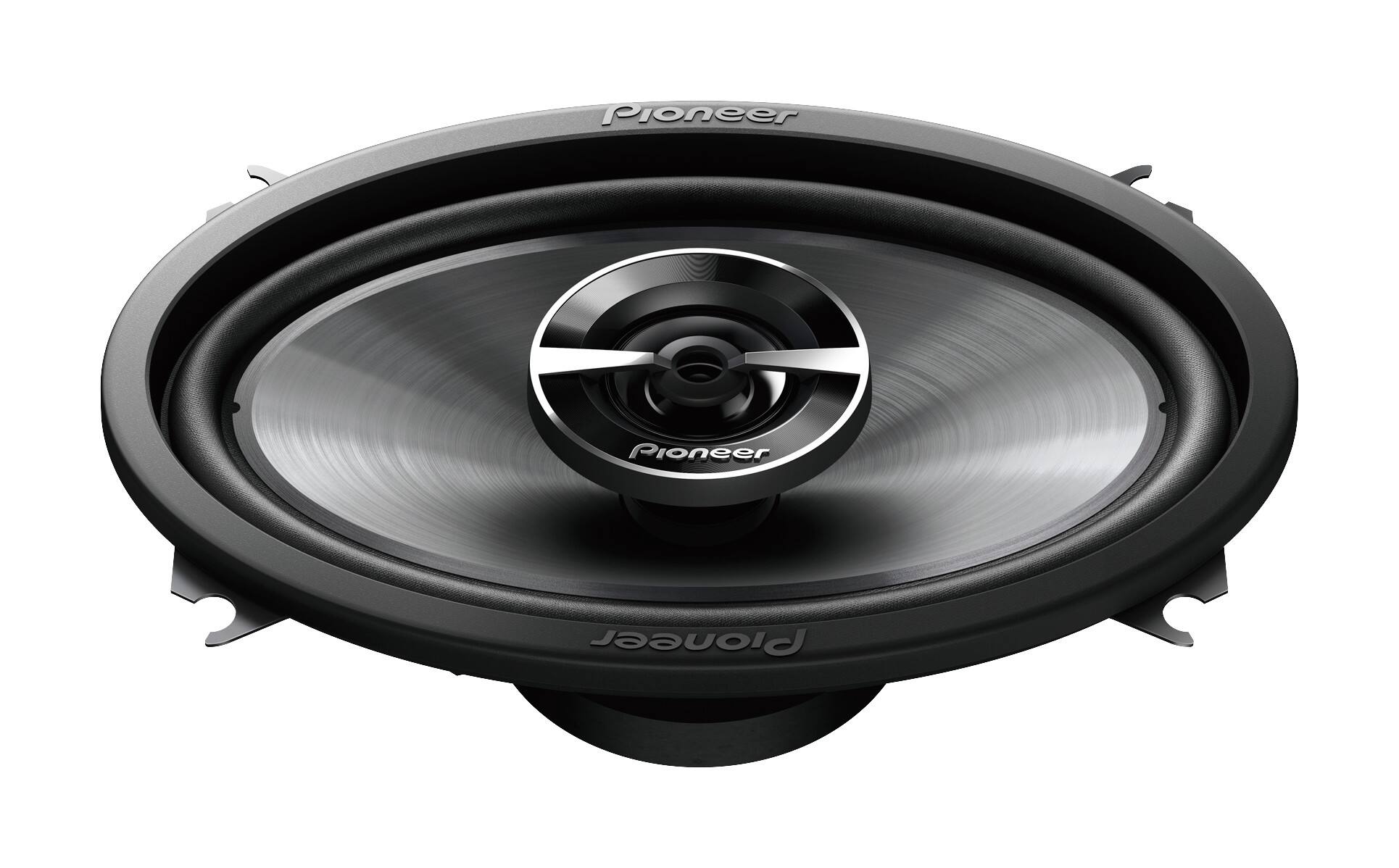 Alt View 11. Pioneer - 4" x 6" 2-way Coaxial Speakers (Pair) - Black.