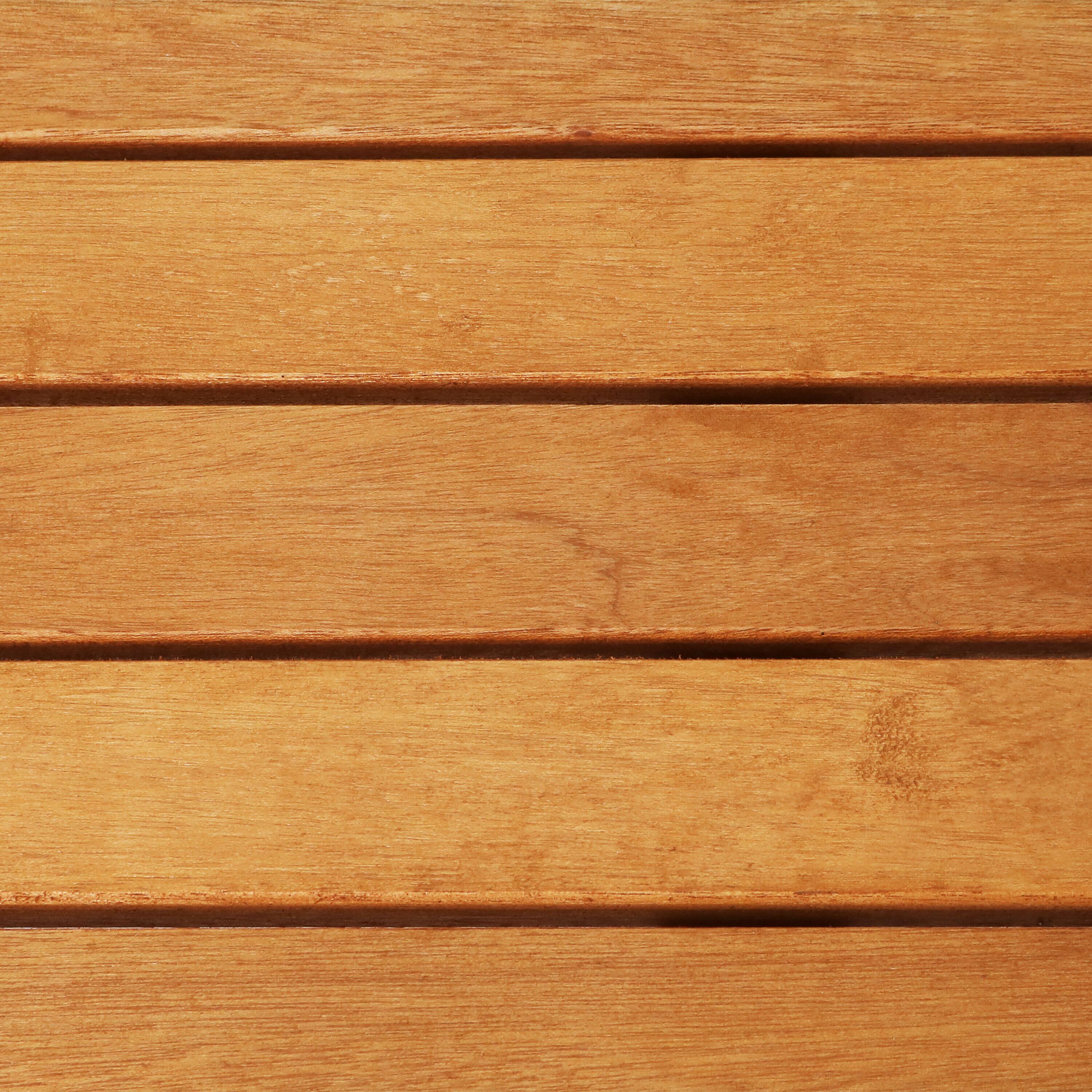 Alt View 8. Sunnydaze - Meranti Wood Outdoor Bench with Planter Boxes - Brown.