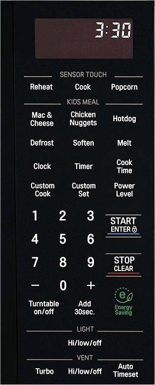 Alt View 1. LG - 2.0 Cu. Ft. Over-the-Range Microwave - Smooth Black.