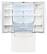 Alt View 2. LG - 21.6 Cu. Ft. French Door Refrigerator - Smooth White.