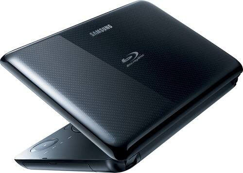 Front Standard. Samsung - Refurbished Wi-Fi Built-In Portable Blu-ray Player.