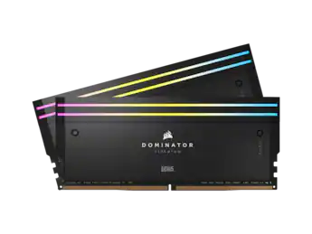 CORSAIR Dominator Titanium 32GB (2 x 16GB) DDR5 6400 (PC5 51200 CORSAIR Dominator Titanium 32GB (2 x 16GB) DDR5 6400 (PC5 51200