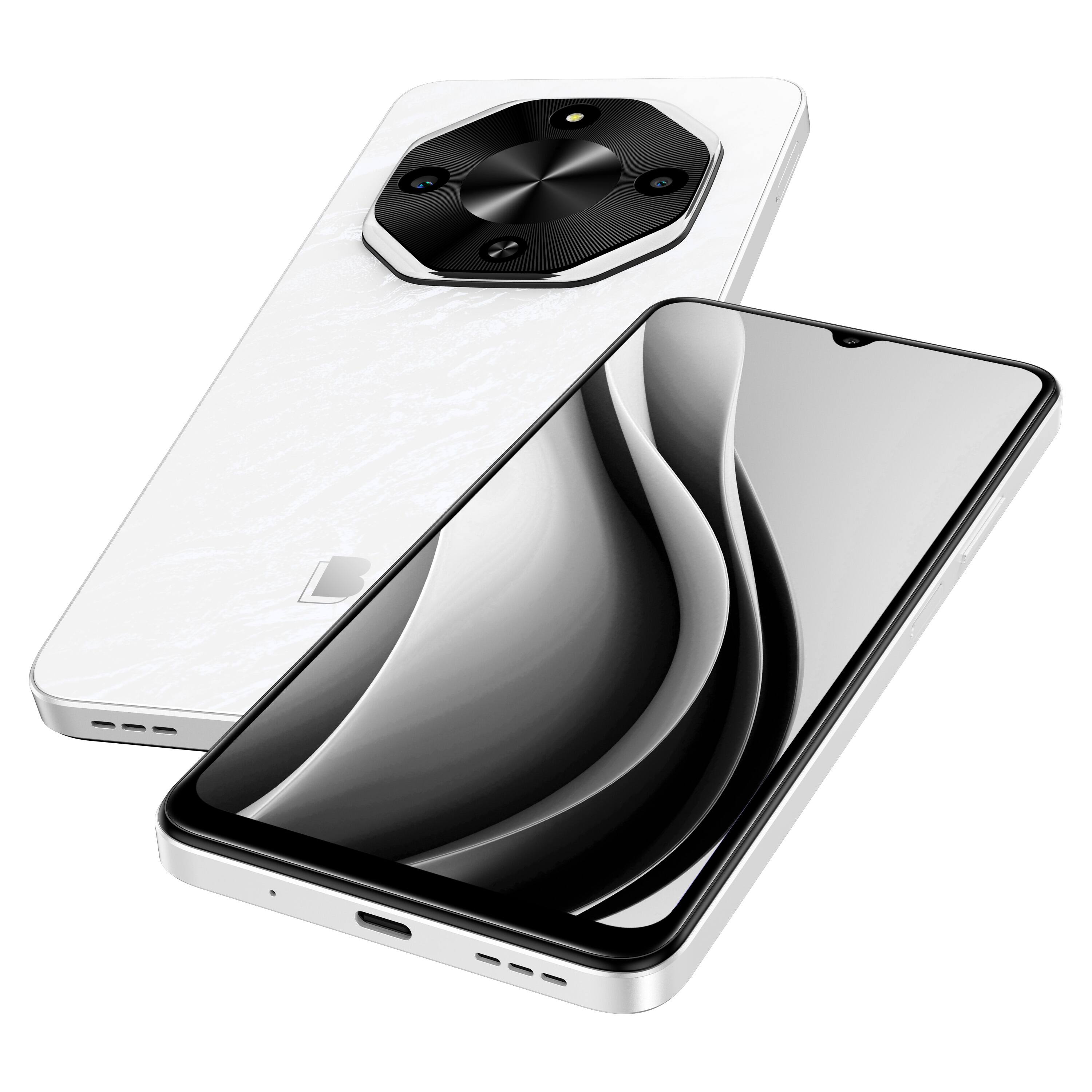 Alt View 2. BLU - G75 256GB (Unlocked) - White.