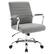Angle. OSP Home Furnishings - Mid-Back Office Chair - Grey.