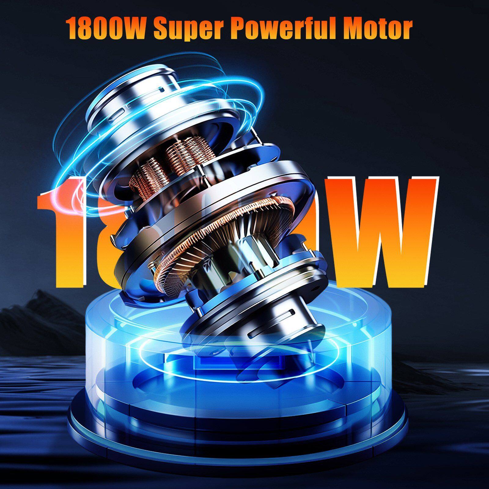 1800W Super Powerful Motor i W