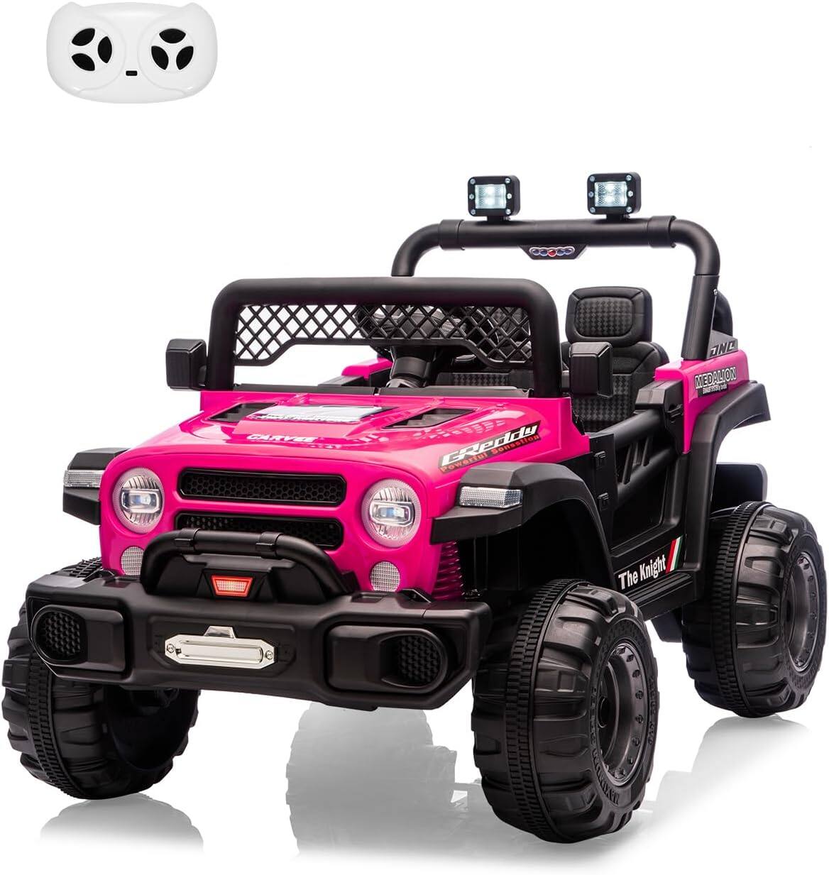 Electrodes Masters - 12V Kids Ride On Car, 2 Seater Electric Toy Car for Toddlers and Children, Ride On Toys with Parent Remote Control price history on PriceWatchPro