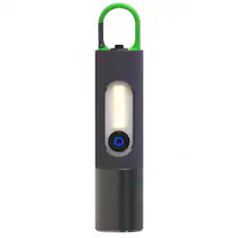 Cluzine - Rechargeable LED Flashlight,Carabiner Hook, Camping Lantern for Hiking
