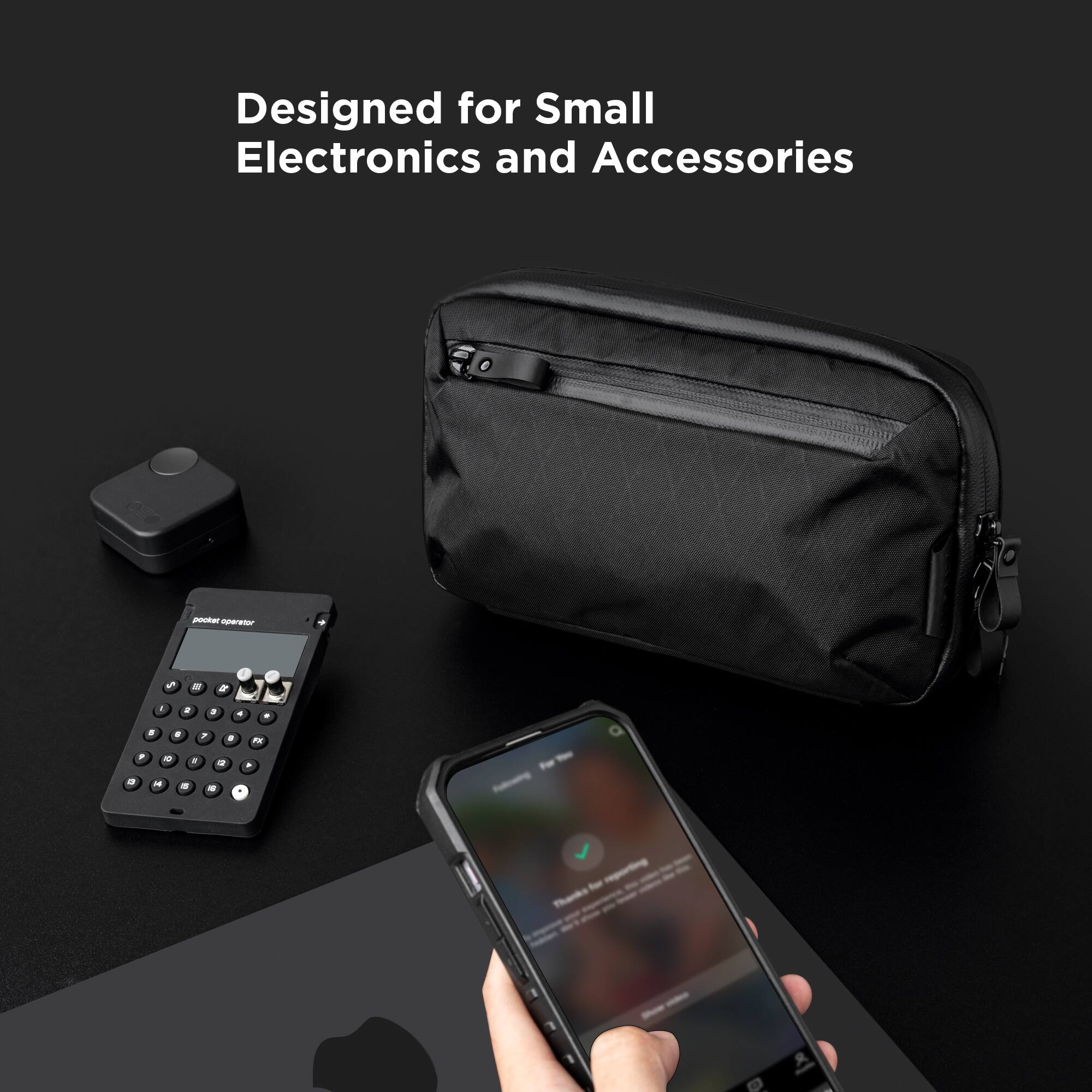 Designed for Small Electronics and Accessories