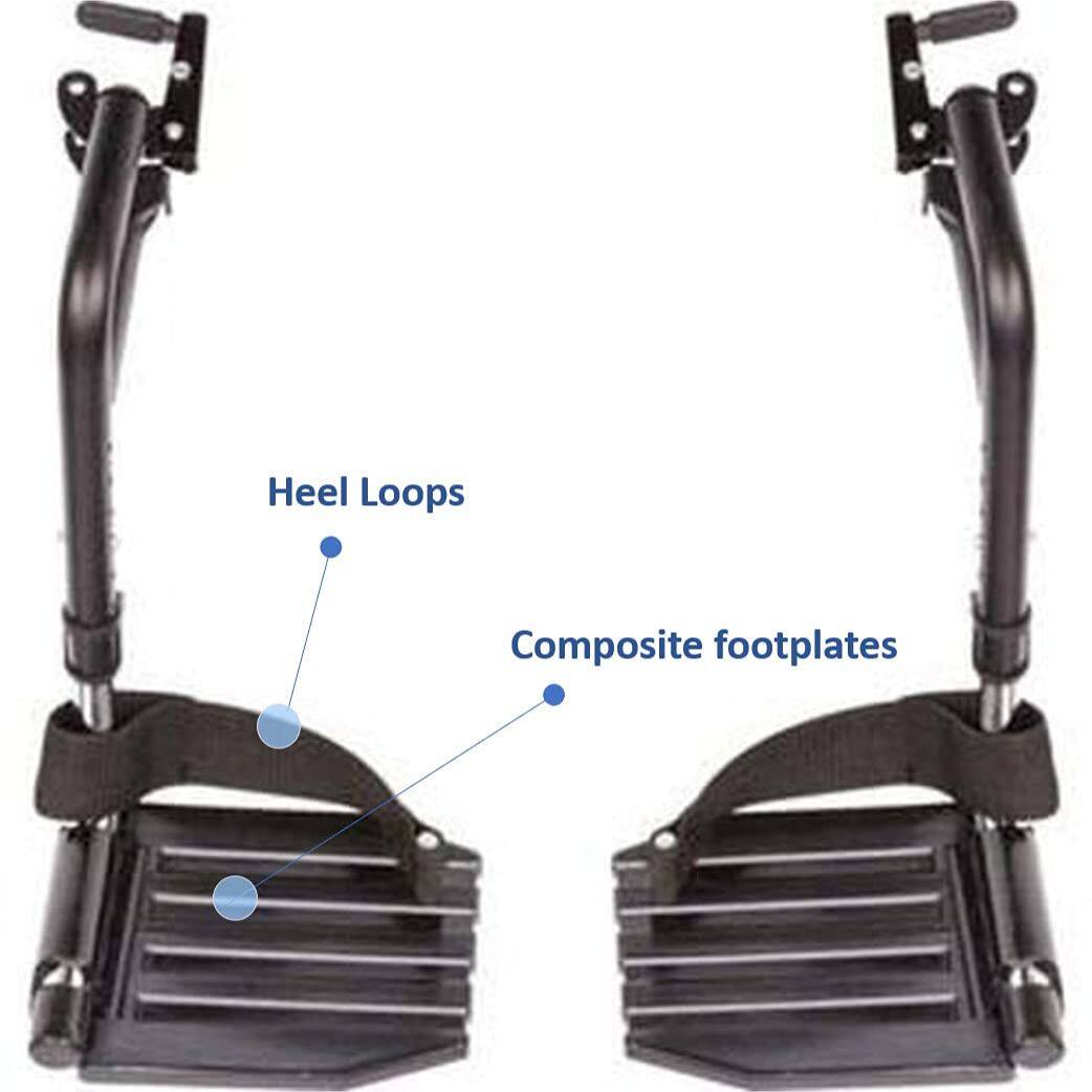 Heel Loops  
Composite footplates