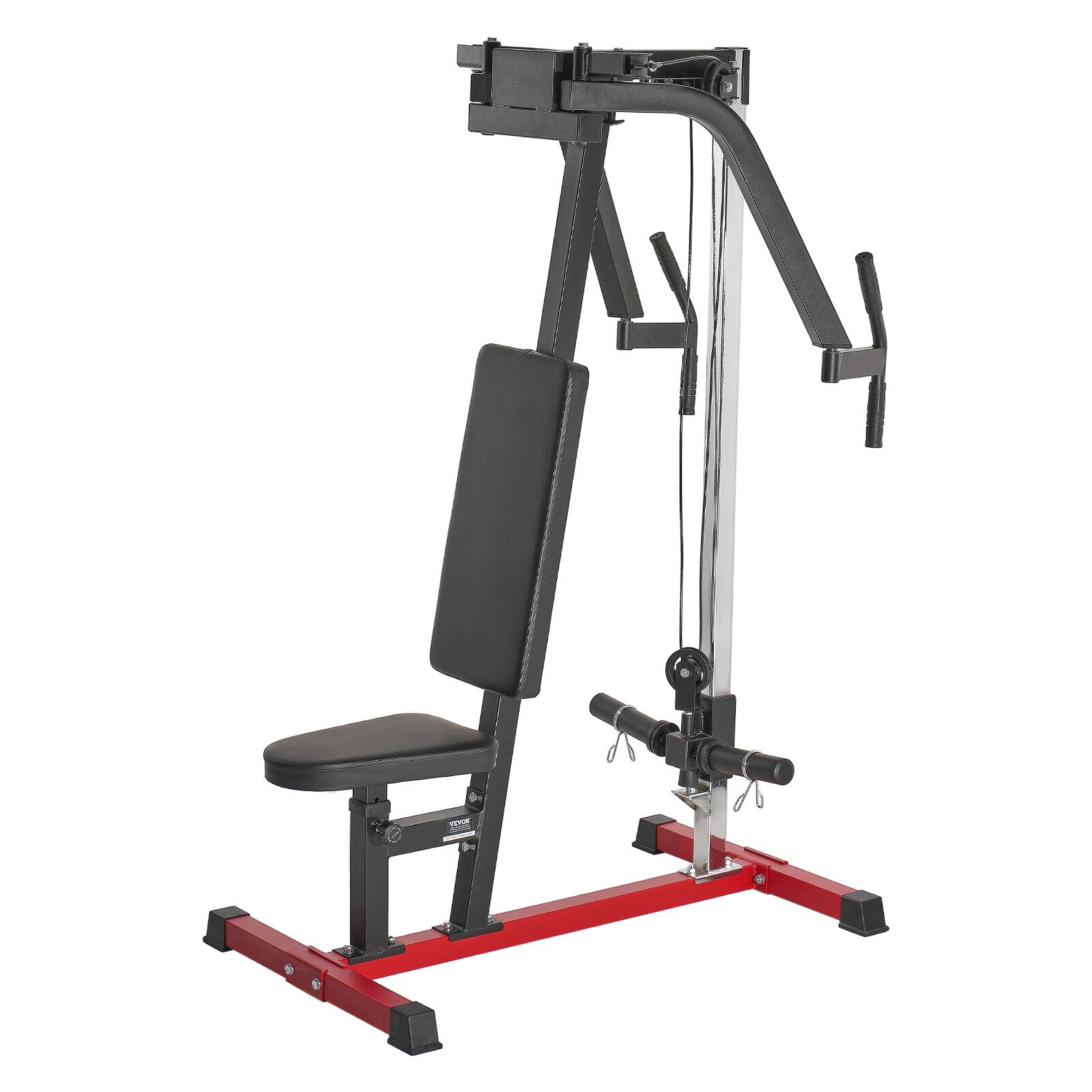Alt View 5. VEVOR - Chest Fly Machine, Upper Body Specialty Machine for Home Gym, Adjustable Fly and Reverse Delt Machine - Black.