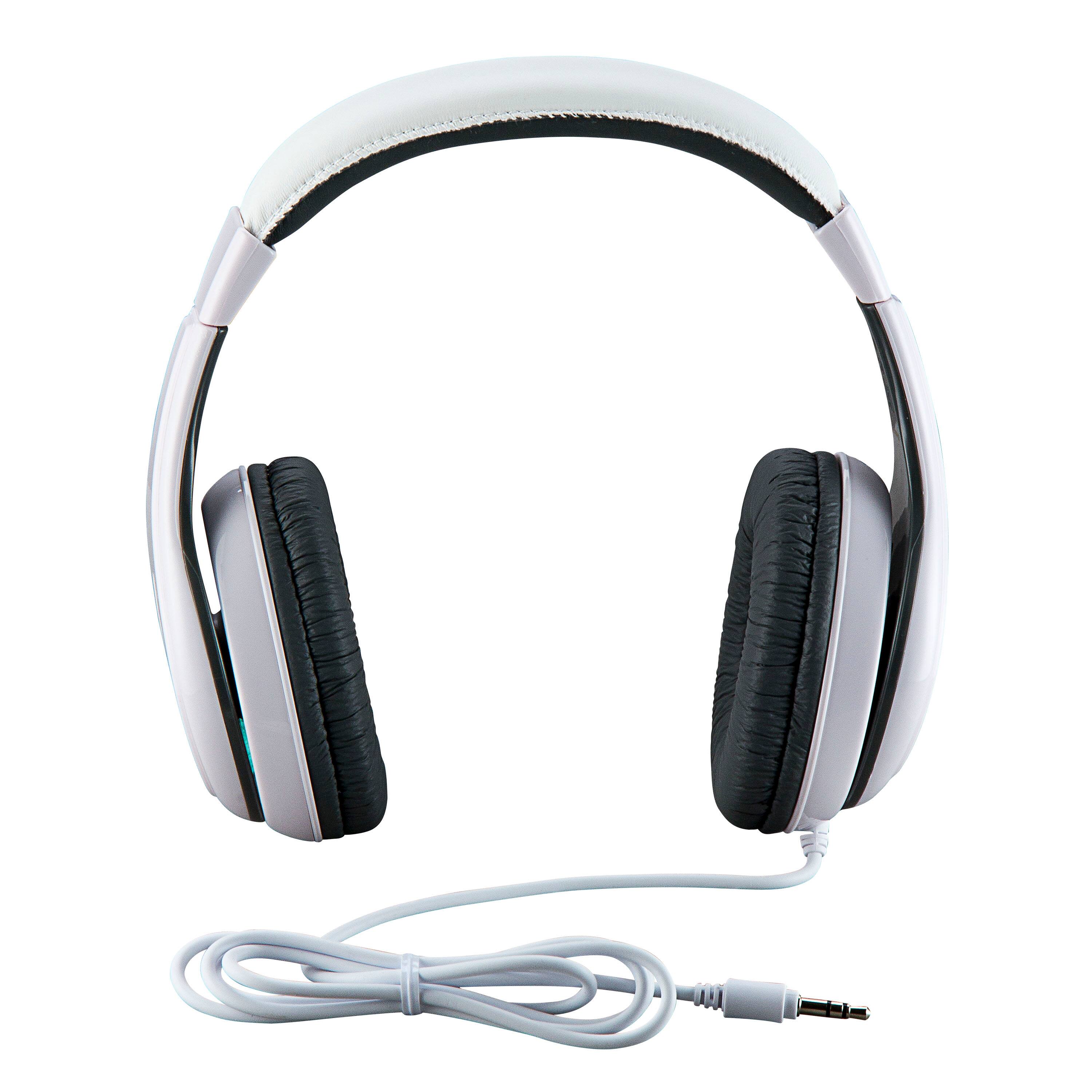 Alt View 1. eKids - eKids Wired Headphones for Kids, Children’s Headphones for School, Home, or Travel - White - White.