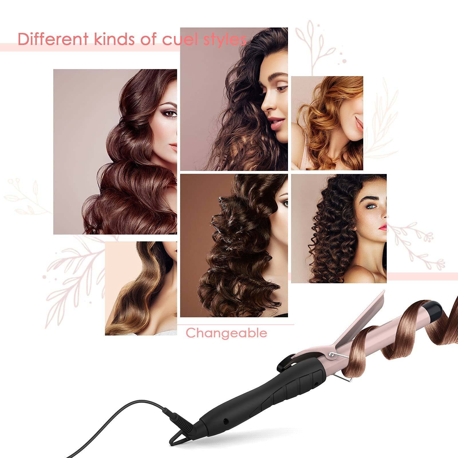 Different kinds of curl styles

Changeable