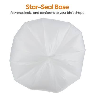 Star-Seal Base  
Prevents leaks and conforms to your bin's shape