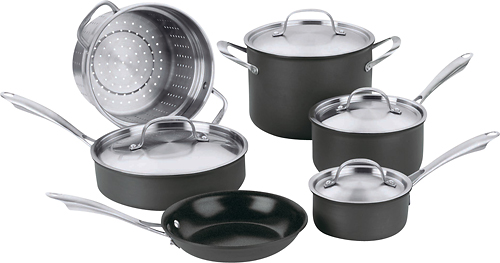 Best Buy: Cuisinart Kitchen Pro 10-Piece Nonstick Cookware Set 56-10BK