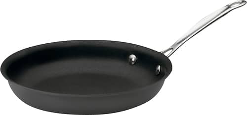 Angle. Cuisinart - Chef's Classic Nonstick 8" Skillet - Black.