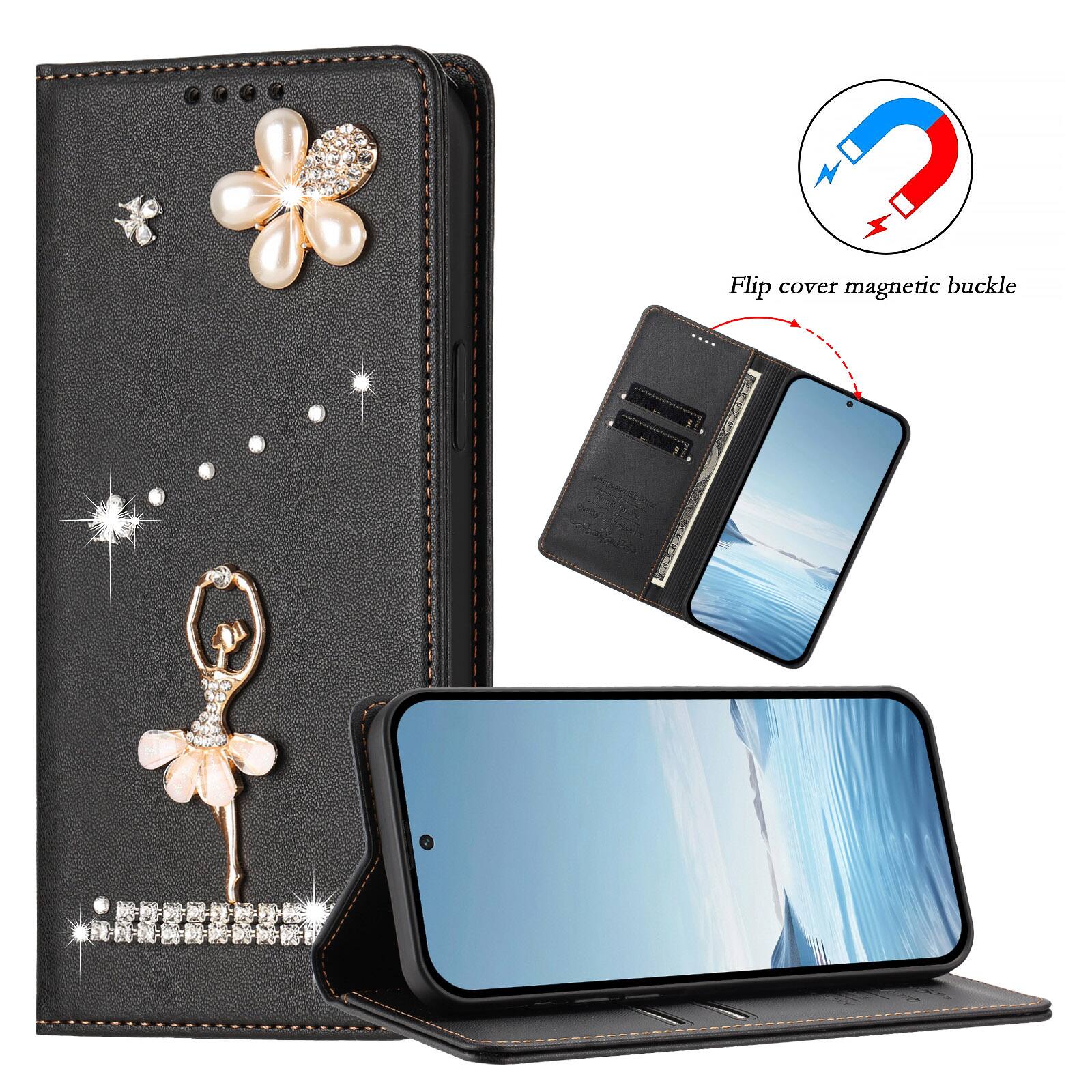 Flip cover magnetic buckle