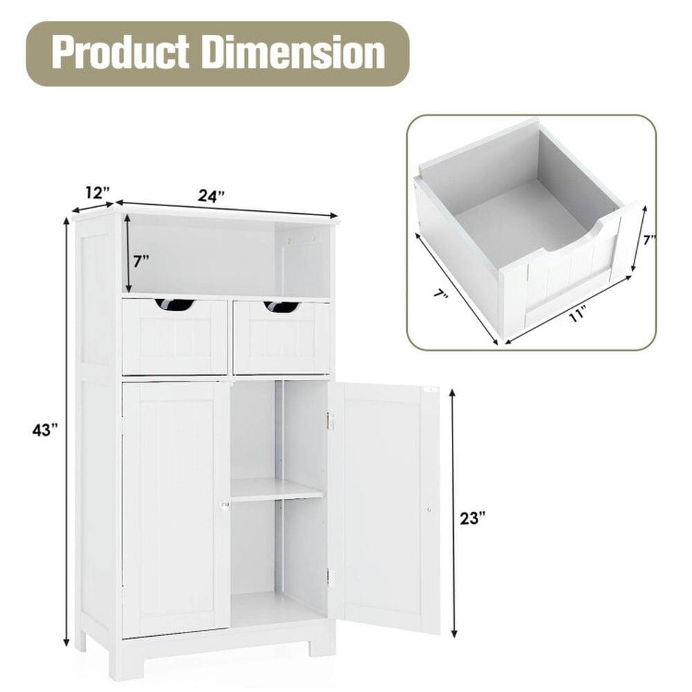 Product Dimension: 12" x 24" x 43" x 7" x 11" x 23"