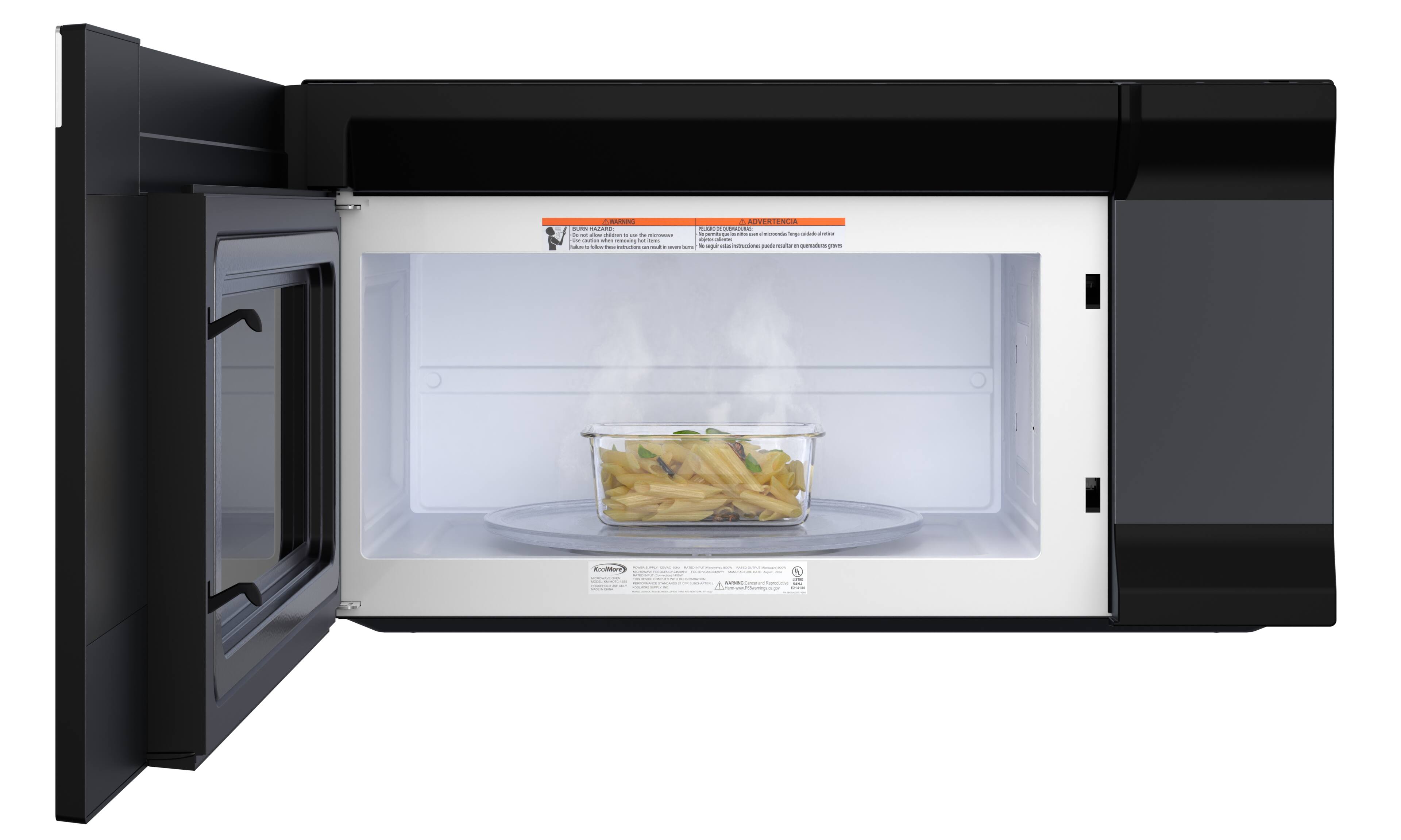 ADVERTENCIA BURN HAZARD