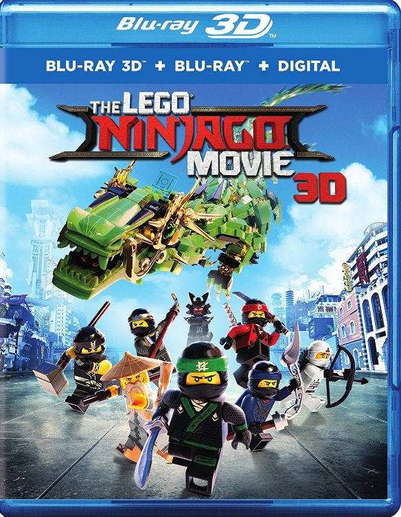 The LEGO NINJAGO Movie [3D] [Blu-ray] [Blu-ray/Blu-ray 3D] [2017]