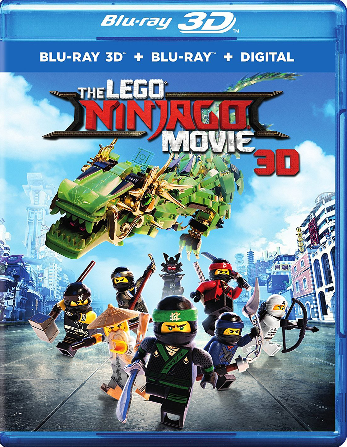 Suri opretholde fiber The LEGO NINJAGO Movie [3D] [Blu-ray] [Blu-ray/Blu-ray 3D] [2017] - Best Buy