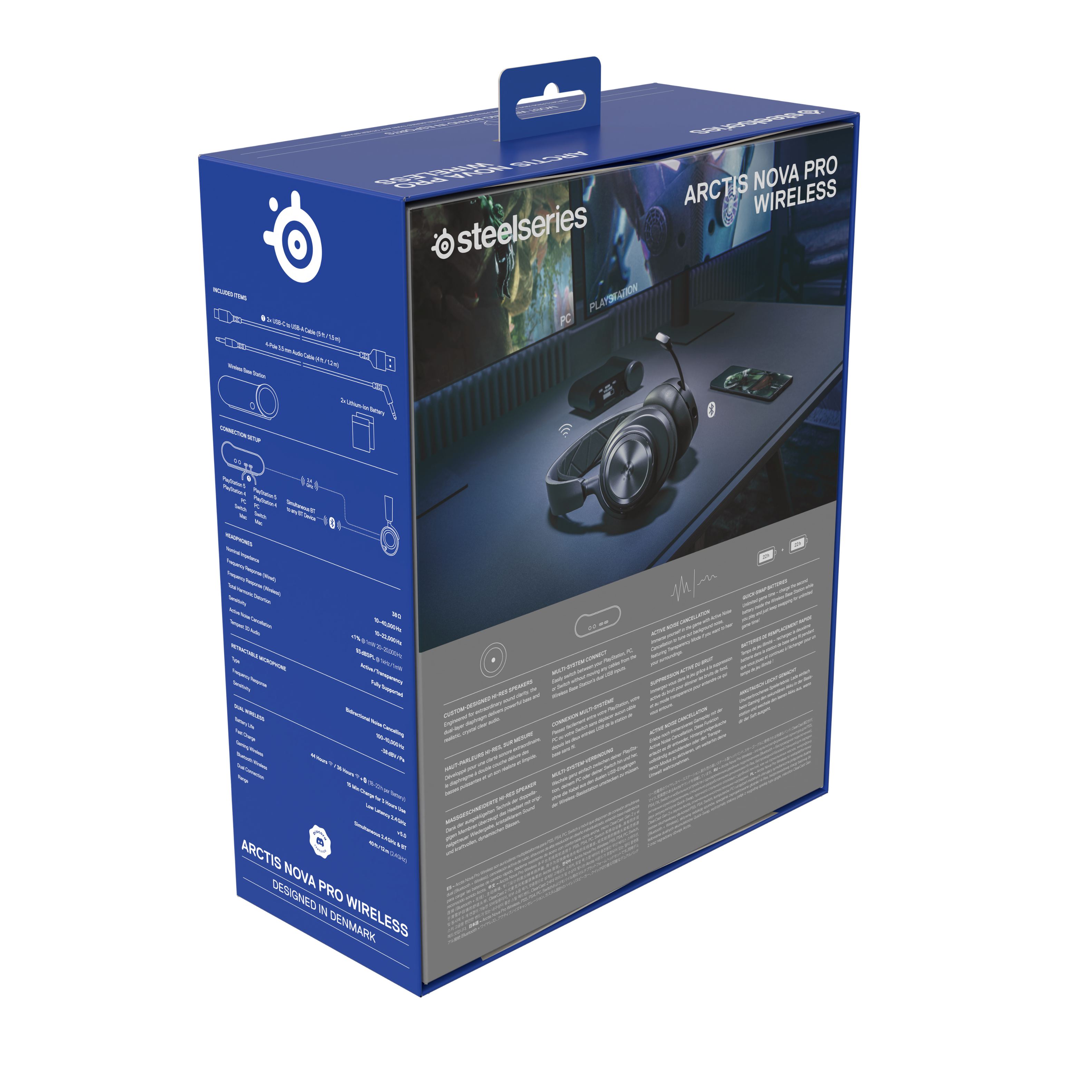 The text on the image reads "Arctis Pro Wireless".