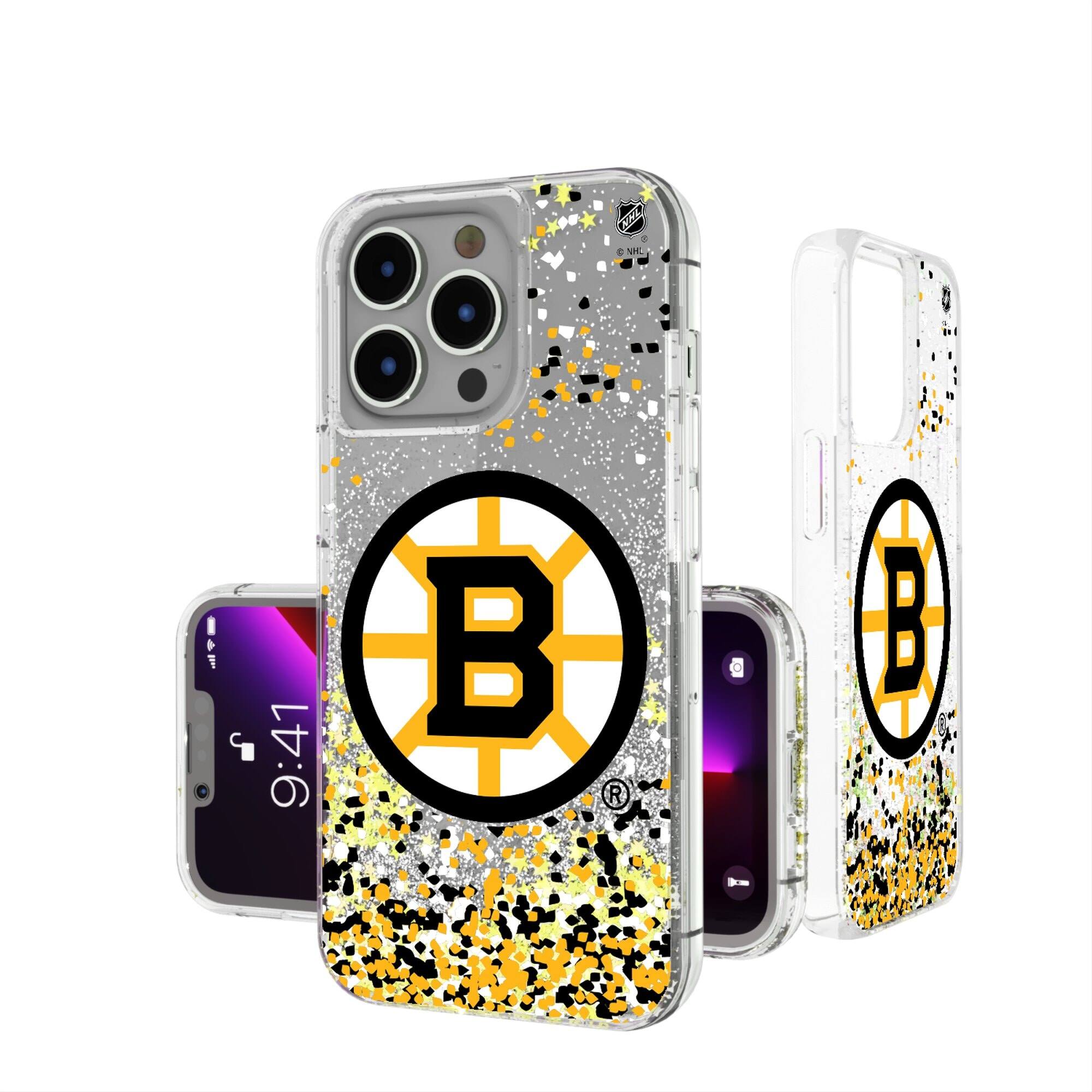 Keyscaper - NHL - Boston Bruins - iPhone Confetti Glitter Case - 13 Pro - Multicolor price history on PriceWatchPro
