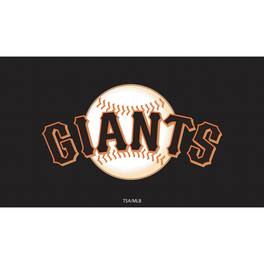 Evergreen Enterprises - San Francisco Giants 28" x 16" Logo Indoor/Outdoor Trapper Mat - Multicolor