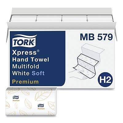 "Tork - Premium Soft Xpress 3-Panel Multifold Hand Towels, 9.13"" x 9.5"", 135/Packs, 16 Packs/Carton (TRKMB579) - White" price history on PriceWatchPro