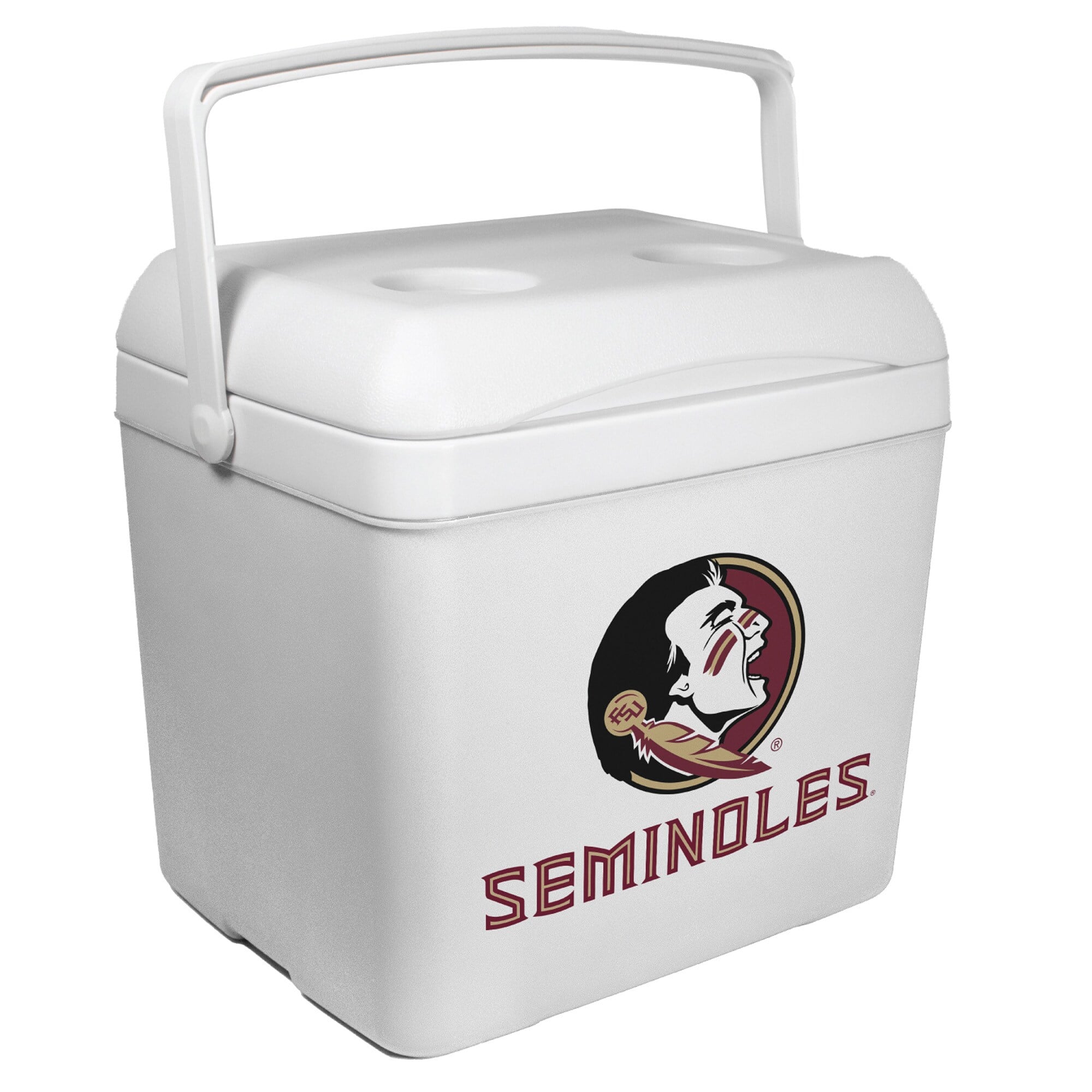 Photos - Car Cooler & Fridge Indigo Falls - Florida State Seminoles 24-Can Tailgate Cooler - White 201322958 