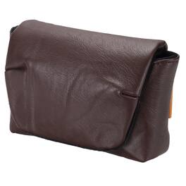 Unique Bargains - Digital Camera Storage Bag 7x4.3x2in PU Portable Case for Nikon Fuji Travel Cosmetic Purse - Brown