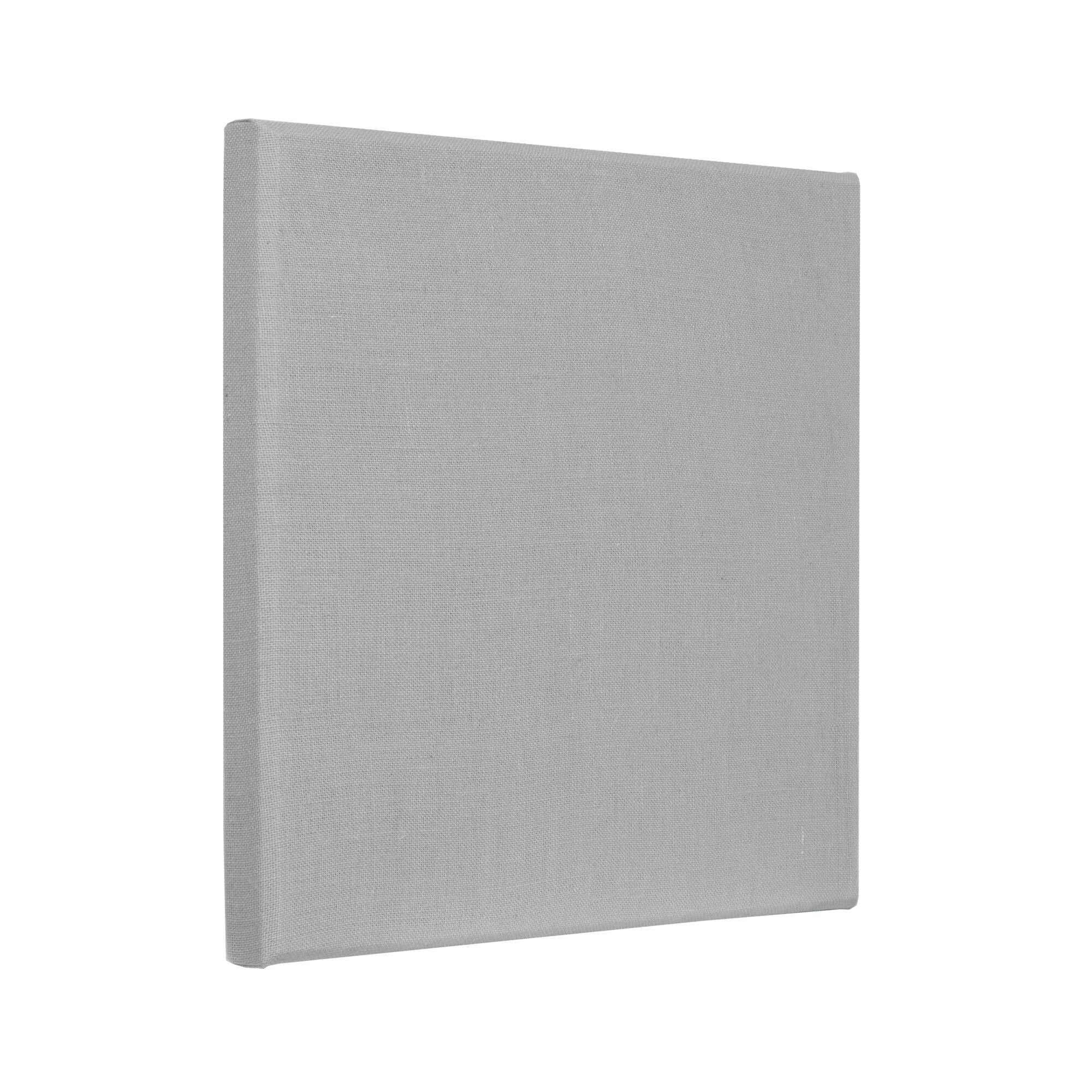 Angle. ATS Acoustics - Sound Absorbing Acoustic Panel 24" x 24" x 2" Beveled Edge - Fog.