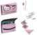 Front Standard. RDS Industries - Hello Kitty Game Traveler Essentials Pack for Nintendo 3DS and 3DS XL - Pink.