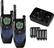 Front Standard. Cobra - MicroTalk CXT425 25-Mile 22-Channel GMRS 2-Way Radio (Pair) - Black/Blue.