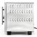 Alt View 4. MegaChef - MegaChef 31.7 Quart Digital French Door Multi-Function Electric Convection Toaster Oven with Rotisserie Set - Silver.