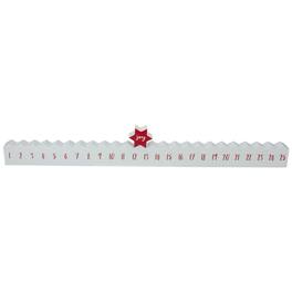 Northlight - Christmas "Joy" Countdown Advent Calendar - 24" - Red and - White