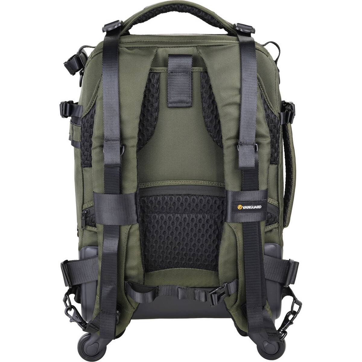 Alt View 4. Vanguard - Vanguard VEO SELECT 55T Trolley Backpack, Black, Green.