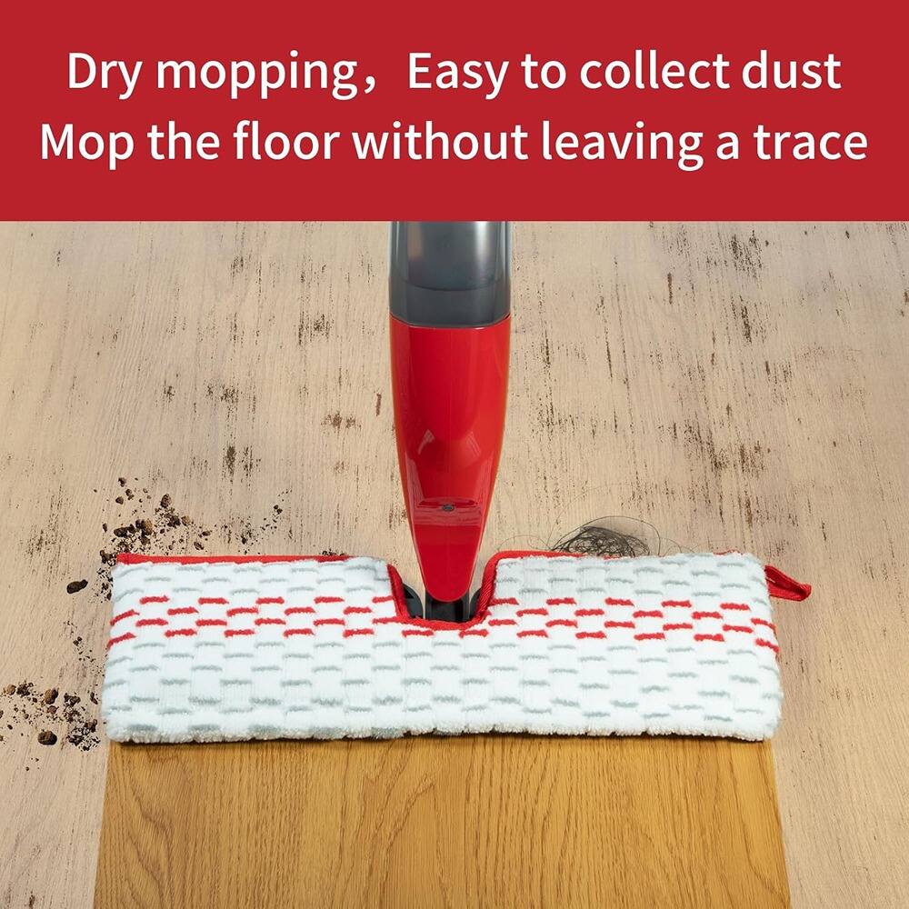 Dry mopping, Easy to collect dust  
Mop the floor without leaving a trace