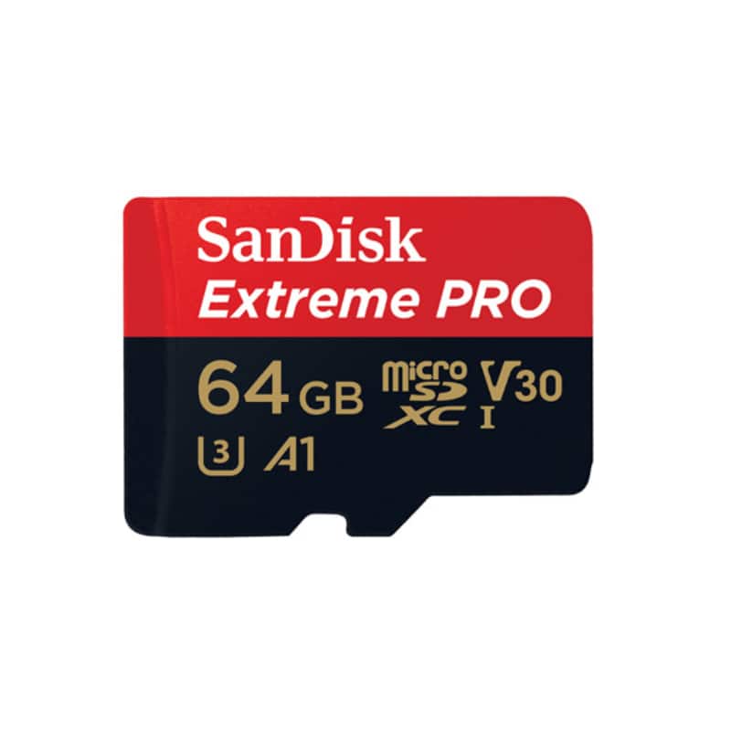 SanDisk - 64GB microSD Card – Fast Performance for Cameras, Drones & Gaming Consoles